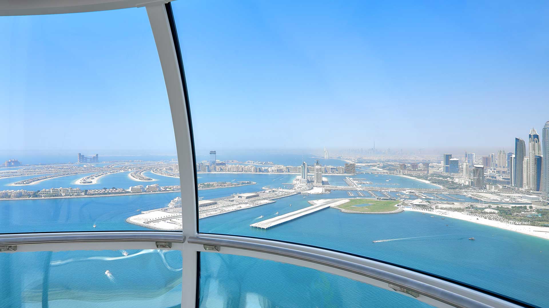 Incredible views over Dubai Marina from Ain Dubai
